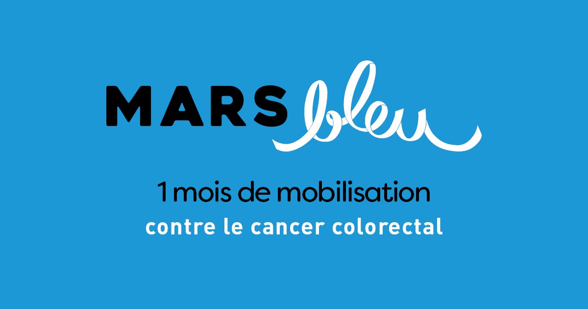 Mars Bleu, mois de mobilisation contre le cancer colorectal