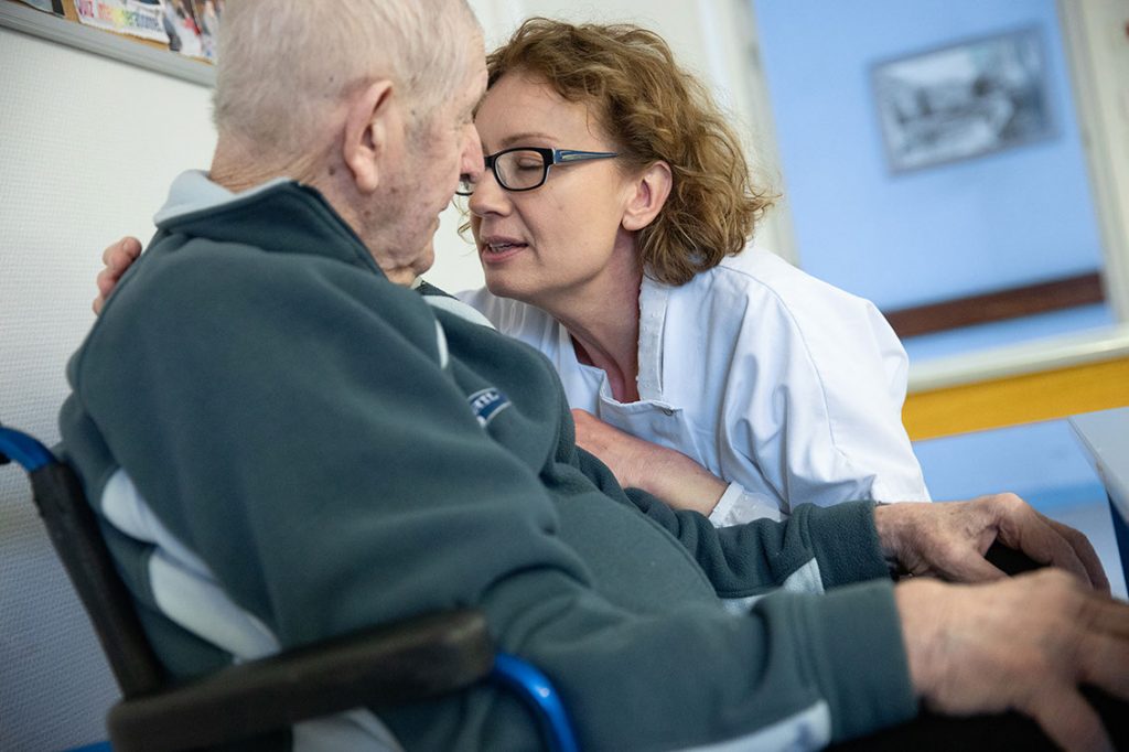 David Cesbron - Photo du Centre hospitalier Auxonne - pour le livre Histoires d'Hôpital