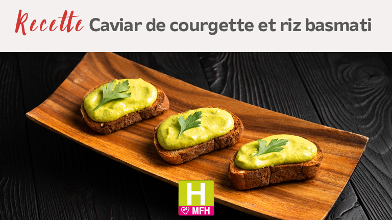 Caviar de courgette Caviar de courgette