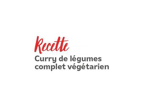 Recette curry de légumes végétarien 3